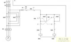 电机的正反转控制电路，电机正反转电路接线图